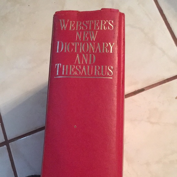 “Webster’s New Dictionary and Thesaurus” - Picture 2 of 4